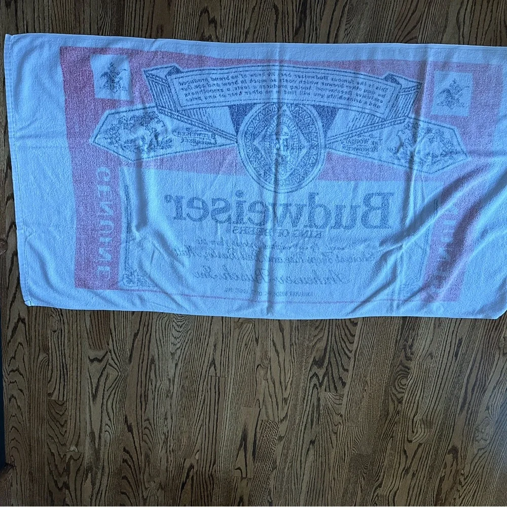 Budweiser Vintage Collectors Towel